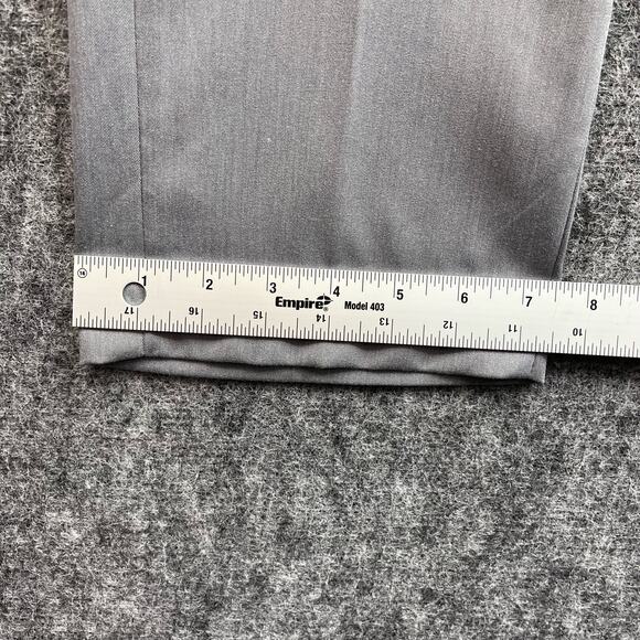 Nickel & Iron Mens Dress Pants Flex Slim Fit Size 34 X 30 Gray - Picture 7 of 10